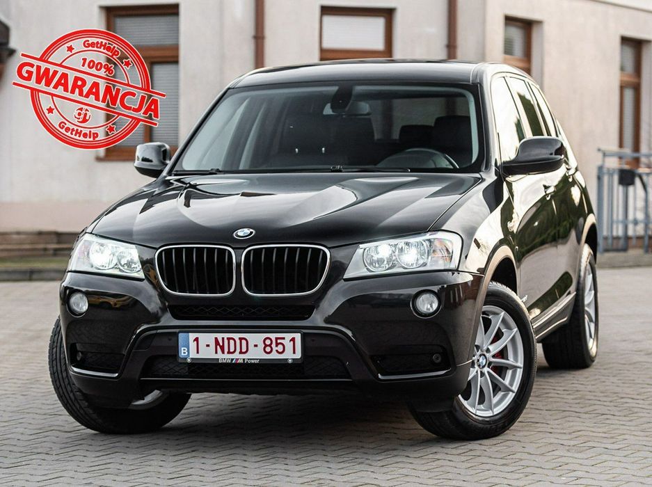 BMW X3 xDrive 2.0d 184KM ! Manual ! 166tys ! Serwisowana ! Oryginał !