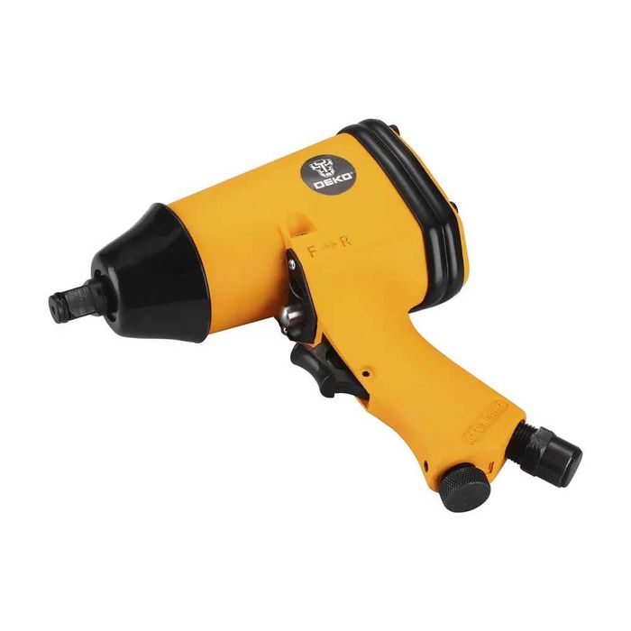 Гайковерт пневматичний ударний DEKO набір 16 предметів в кейсі, 1/2"