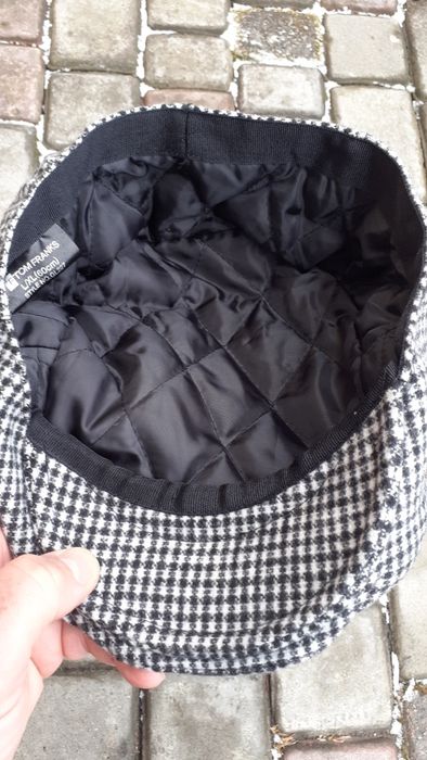 Новая мужская кепка (плоская кепка)узором «гусиная лапкаTom Franks.60p