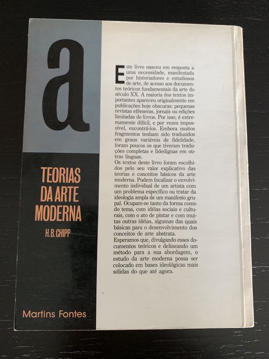 Teorias da arte moderna