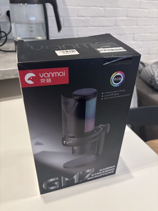 Мікрофон Yanmai GM7 (RGB, Gaming / Streaming)
