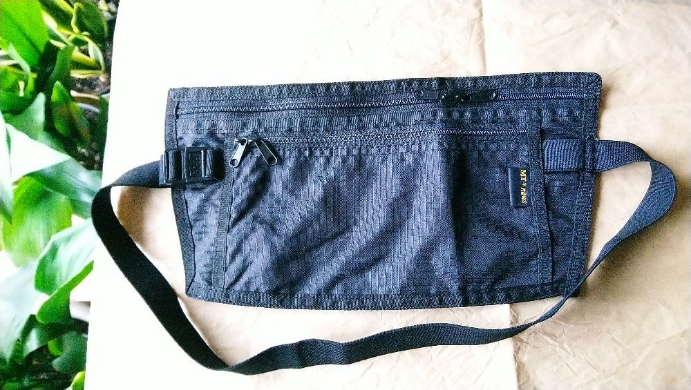 bezpieczny ukryty portfel dyskretny saszetka nerka turystyczny