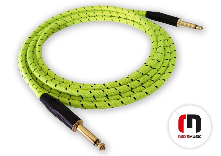 Kabel Gitarowy Red's Music GCF1150TB FOP (Jack-Jack) 5 metrów