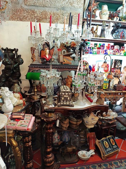 Candeeiros Mesa Cerâmica Porcelana 1 Lâmpada