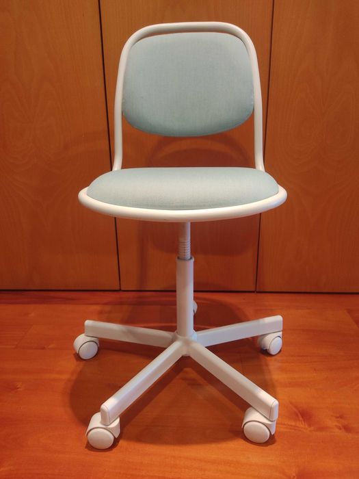 IKEA Orfjall - Cadeira para secretária criança, azul claro