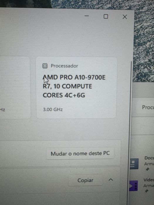 Lenovo ThinkCentre M715Q Tiny | AMD A10-9700E | 8GB RAM | SSD 128GB + HDD 320GB | Win 11 Pro