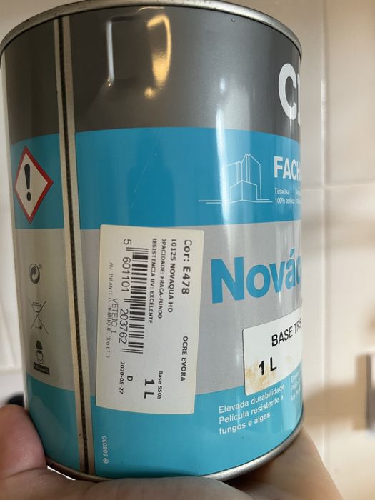 3L de tinta para fachadas Cin