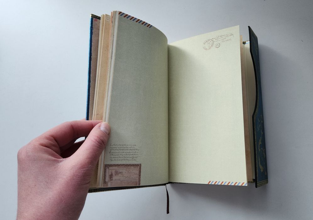 Блокнот на магніті з закладкою