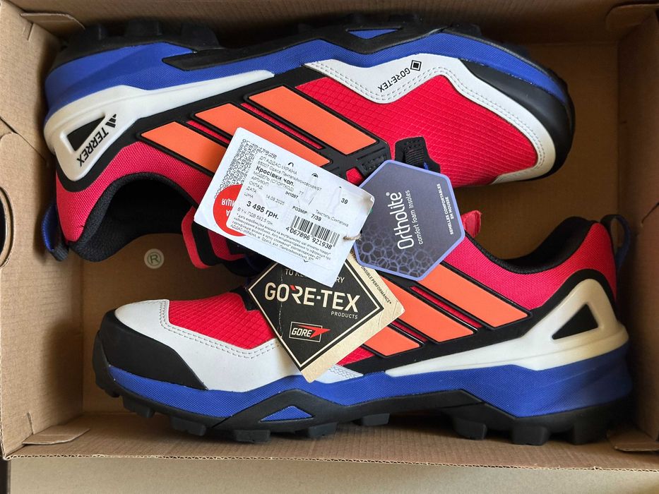 Кроссовки Adidas Terrex Skychaser GORE-TEX р.EUR-40,5/39-25,5 см.