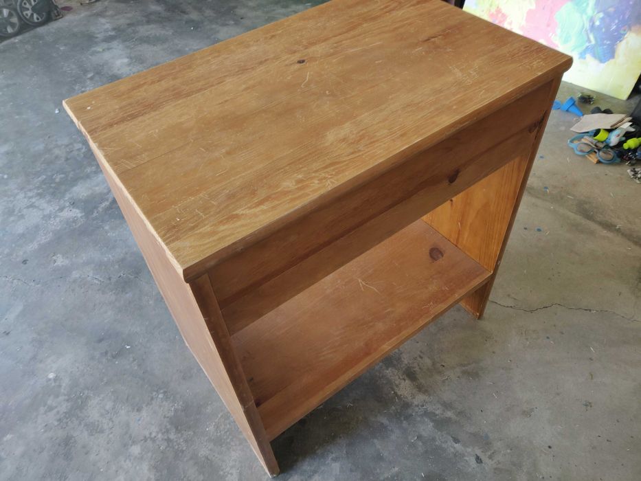 Secretária de madeira