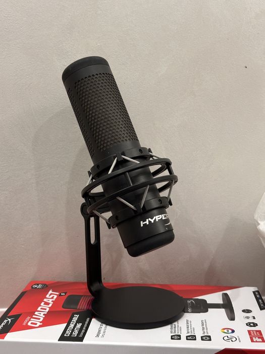 Мікрофон HyperX QuadCast S Black