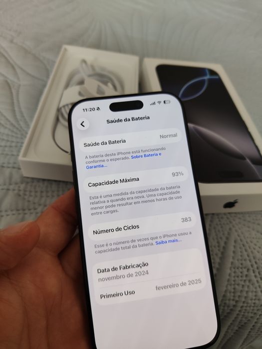 iPhone 16 Pro 128gb - Como novo / Sem detalhes e impecável