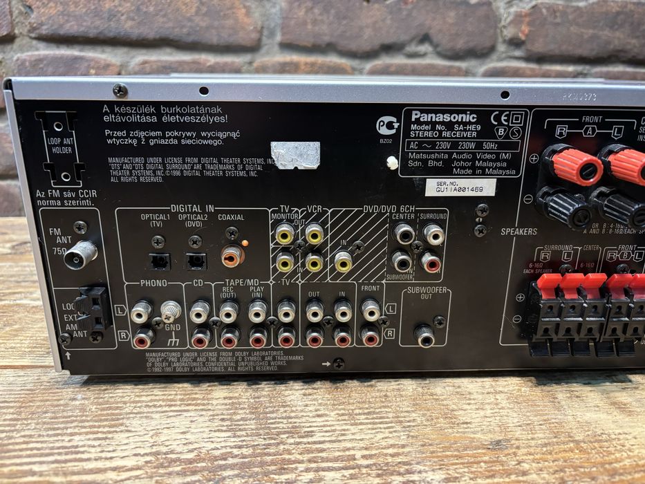 Amplituner Panasonic SA HE 9