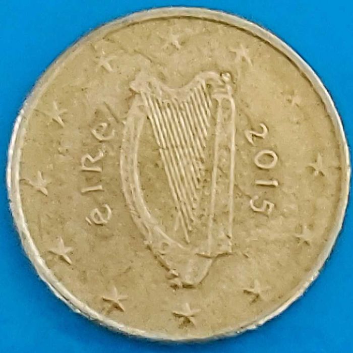 10 Cêntimos de 2015 da Irlanda