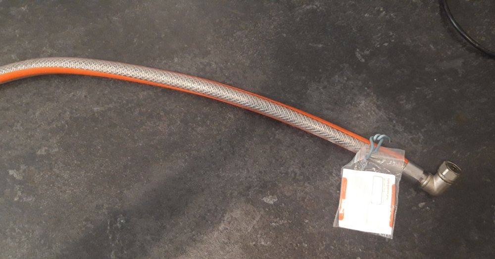 invena typ1 dn12, przewód elastyczny do gazu