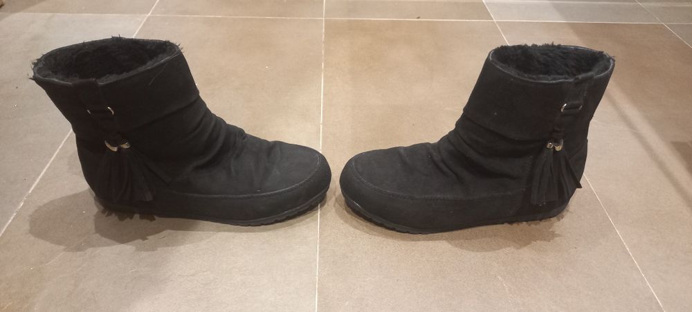 Botas pretas n°36