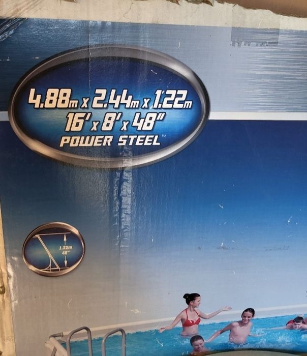 Piscina Bestway 1,22cm de altura
