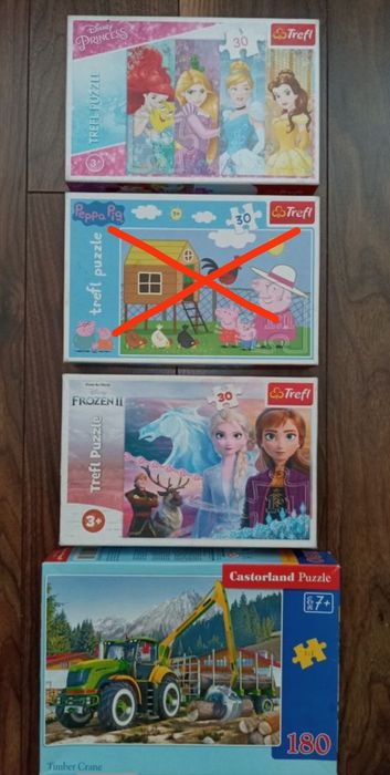 Пазли для дітей, в гарному стані, ціна вказана за всі.