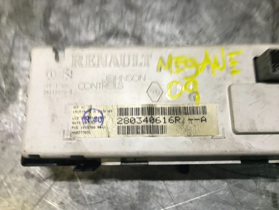 MOSTRADOR / DISPLAY RENAULT MEGANE III 280340616R