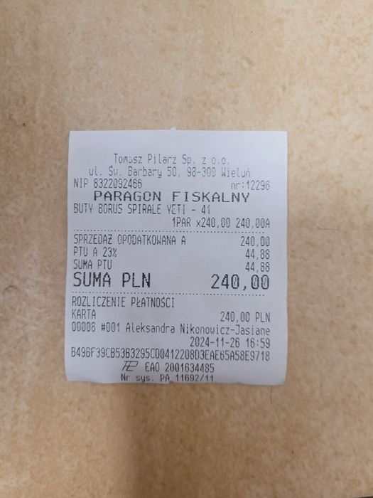 Buty Śniegowce 41 numer