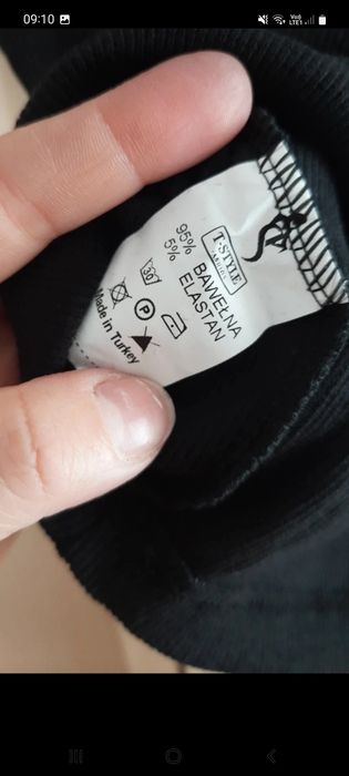 Komplet prążek z krótkim rękawem  s/m/l