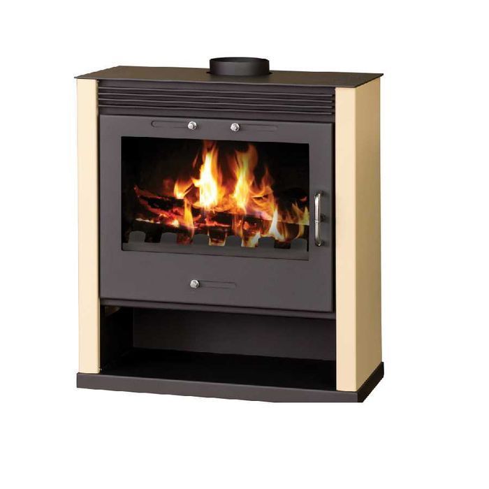 Piecyk wolnostojący Victoria Rubin BO Ivory 13 kW z płaszczem wodnym