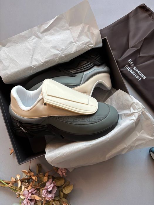 (Без передопати)Raf Simons Antei Shell Grey White