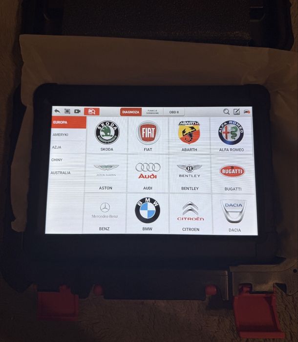 Skaner tester diagnostyczny komputer AUTEL/ANCEL/LAUNCH, bluetooth wifi polski język, nowy Nysa opolskie usuń błędy adaptacje korekty