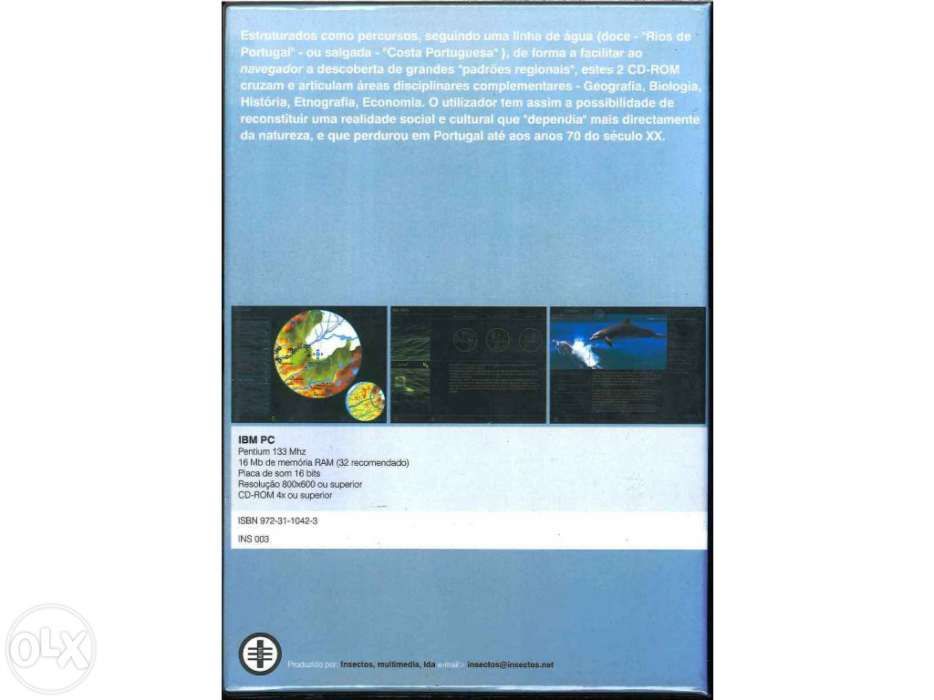 Rios de portugal / costa portuguesa: 2 cd-rom