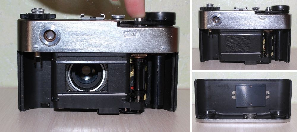 Фотоапарат "ФЭД 5" + шкіряний футляр