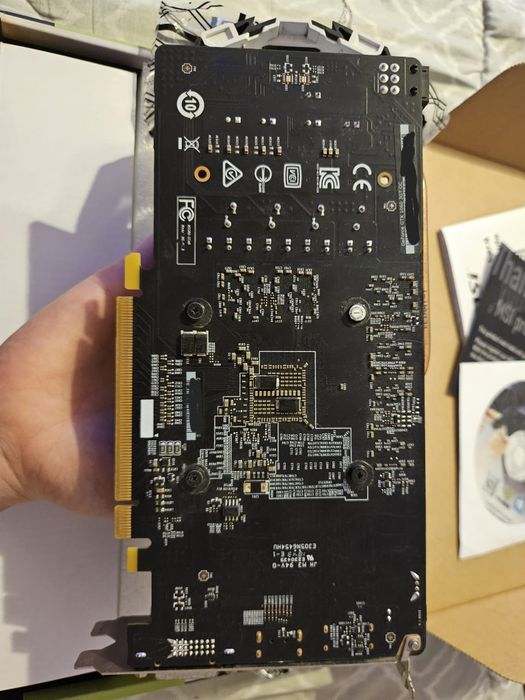 Karta graficzna MSI NVIDIA Geforce GTX 1060 3GB OC Dual fans -sprawna