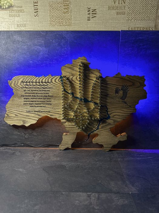 Панно з гербом із гільз Патріотичний подарунок