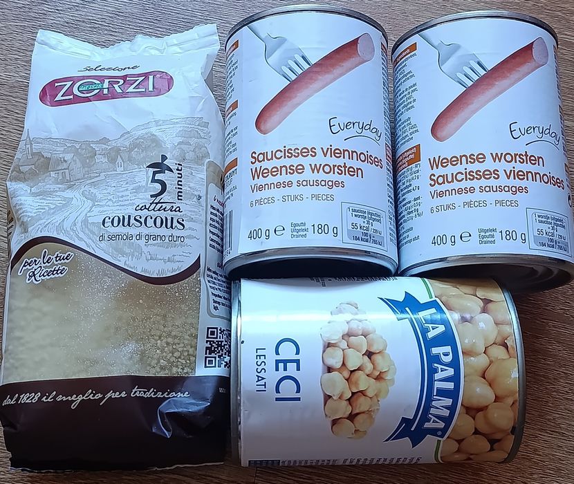 Обмін на продукти харчування, гігієну