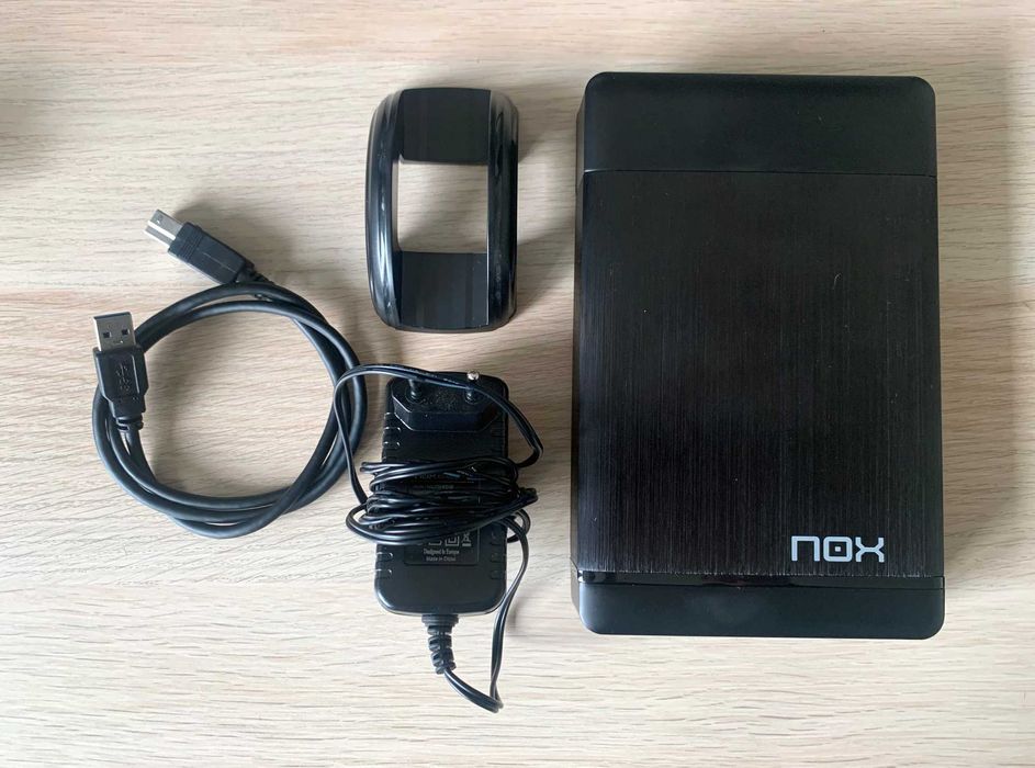 Caixa Externa Nox Lite 3.5 HDD/SSD USB 3.0 Preta
