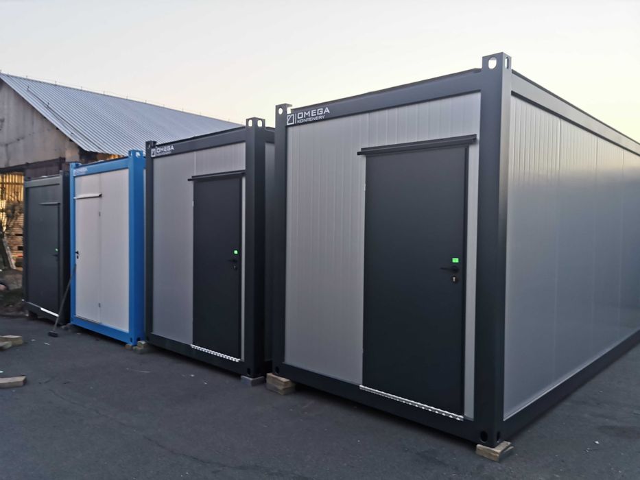 Kontener biurowy kontener budowlany stróżówka