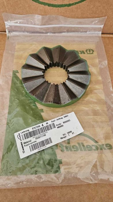 Sprzęgło Krone Comprima połówka kłowe napęd podbieracza Prasa połówka