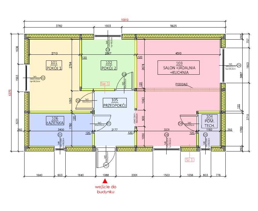 Dom Arden 69,5m2 zabudowy
