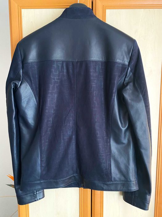 Nowa, skórzana kurtka męska Giacomo Conti