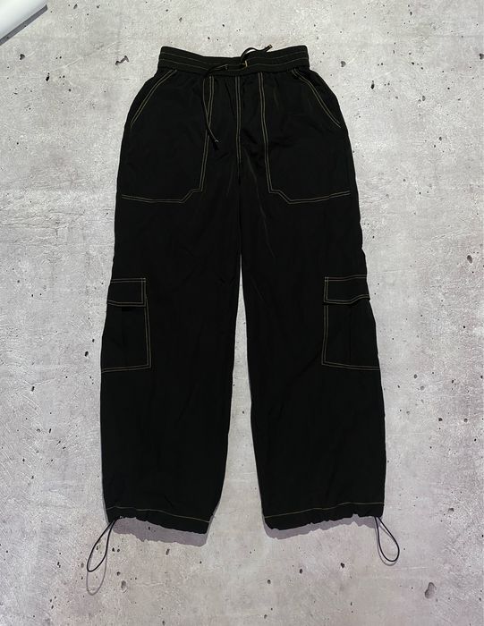 Штани парашути , на утяжках , карго , широкі , baggy