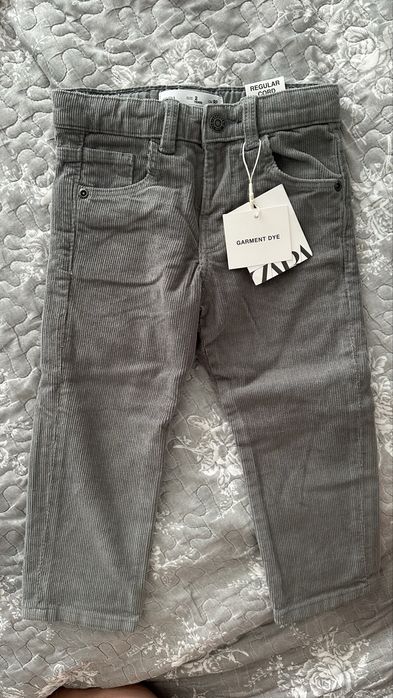 Дитячі вельветові штани Zara
