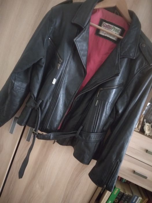 Kurtka skórzana gatto na motocykl