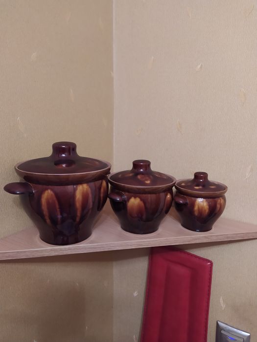 Глиняные горшочки