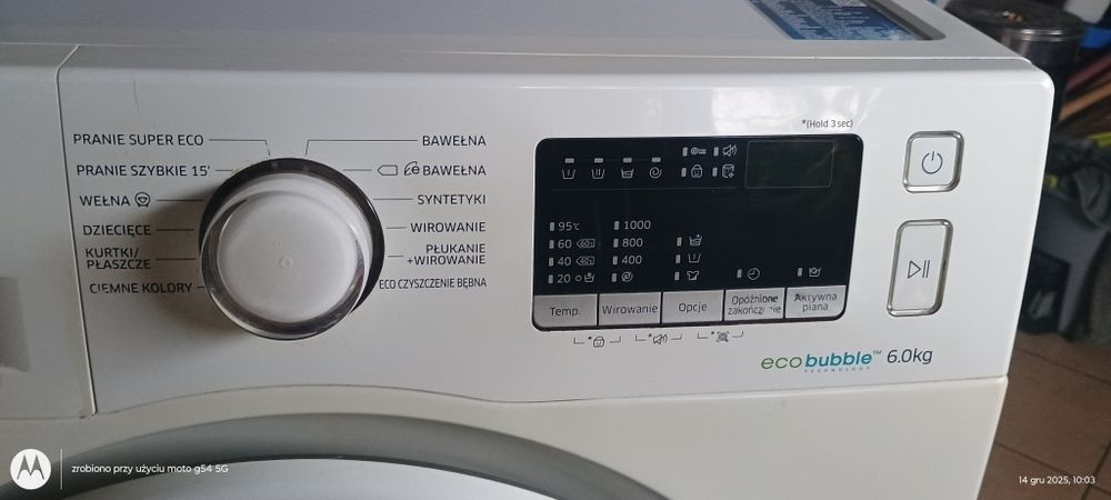 Pralka Samsung WW60J4060LW1