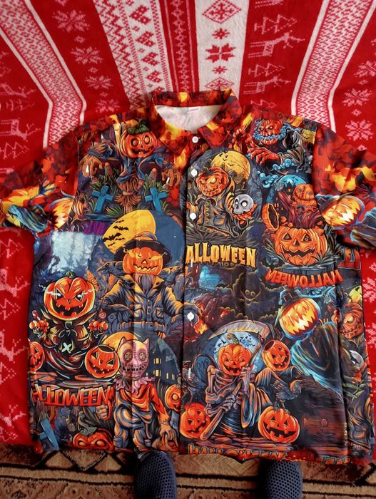 Koszula na halloween XL 3D