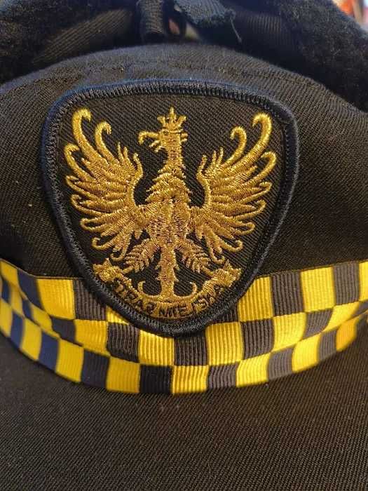 Czapka zimowa SM naszywki