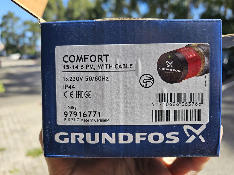Grundfos bomba circuladora água