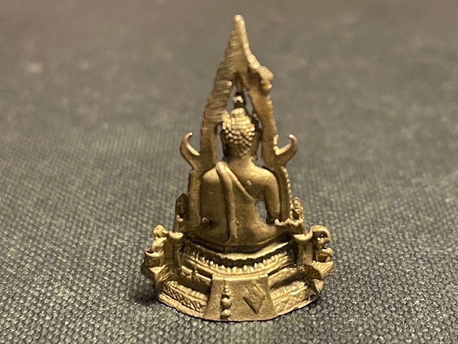 Miniatura de Buda em Latão, 3,5 cm