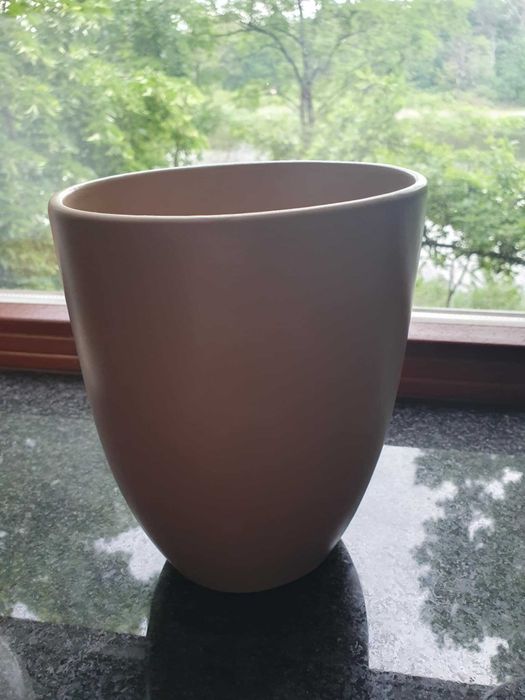 wazon ceramiczny Ikea beżowy