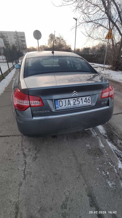 Citroen C5 2.0 140 KM benzyna, hydroactive.