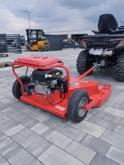Mocna kosiarka ATV spalinowa Pielęgnacyjna 16KM GFM 120 4FARMER do quada, regulacja 25–250 mm Dostawa cała Polska